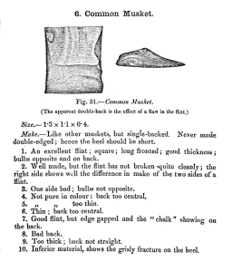 The common musket as described by Skertchly